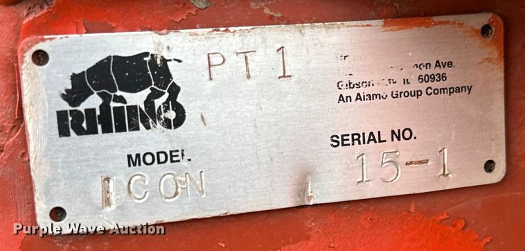 image for item NV9122 Rhino ICON batwing rotary mower