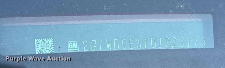 image for item NV9123 2013 Chevrolet  Impala Police Cruiser 