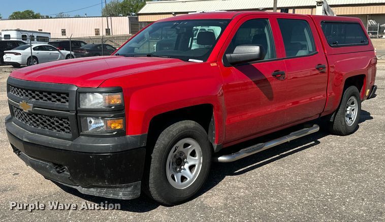 image for item NV9124 2015 Chevrolet  Silverado 1500 Crew Cab pickup truck