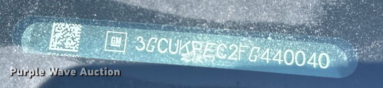 image for item NV9124 2015 Chevrolet  Silverado 1500 Crew Cab pickup truck