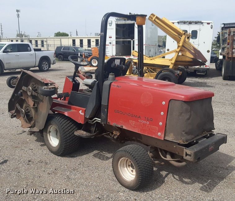 image for item NV9125 Toro Grounndmaster 4100D lawn mower