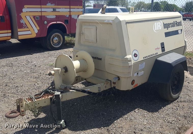 image for item NV9129 Ingersoll-Rand  185 air compressor