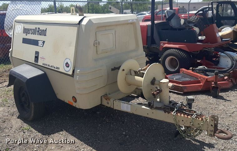 image for item NV9129 Ingersoll-Rand  185 air compressor
