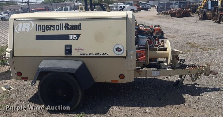 image for item NV9129 Ingersoll-Rand  185 air compressor