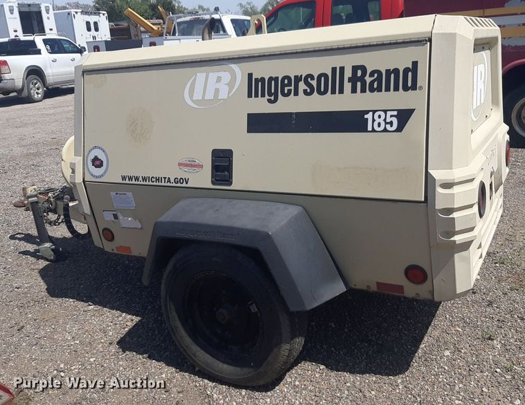 image for item NV9129 Ingersoll-Rand  185 air compressor