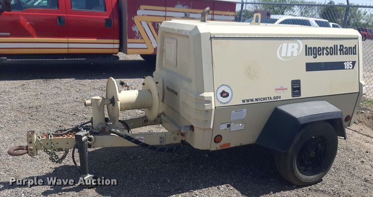 image for item NV9129 Ingersoll-Rand  185 air compressor