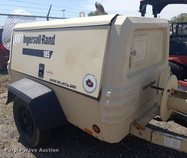 image for item NV9129 Ingersoll-Rand  185 air compressor