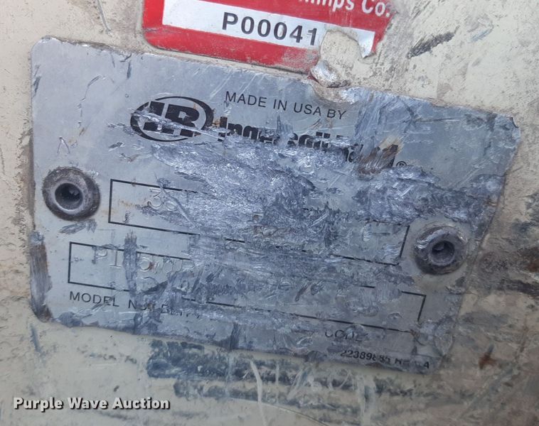 image for item NV9129 Ingersoll-Rand  185 air compressor