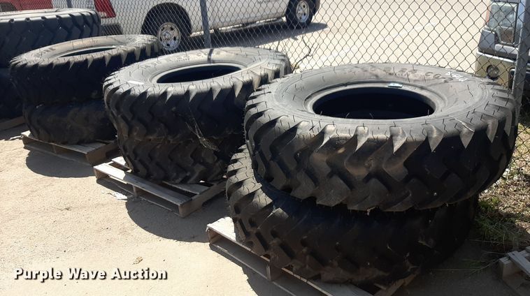 image for item NV9135 (6) Unicure 14.00R24 CG-2 tires