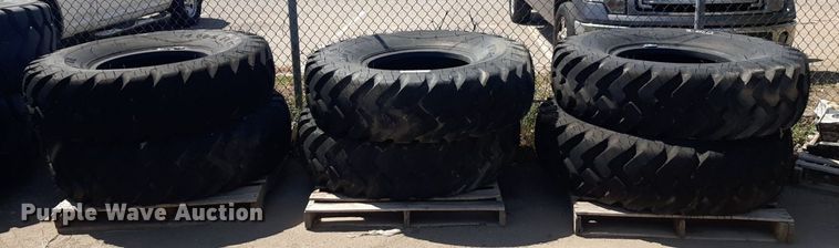 image for item NV9135 (6) Unicure 14.00R24 CG-2 tires