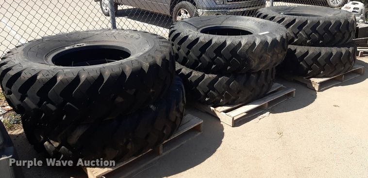 image for item NV9135 (6) Unicure 14.00R24 CG-2 tires