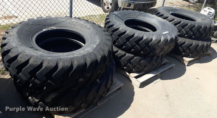 image for item NV9135 (6) Unicure 14.00R24 CG-2 tires