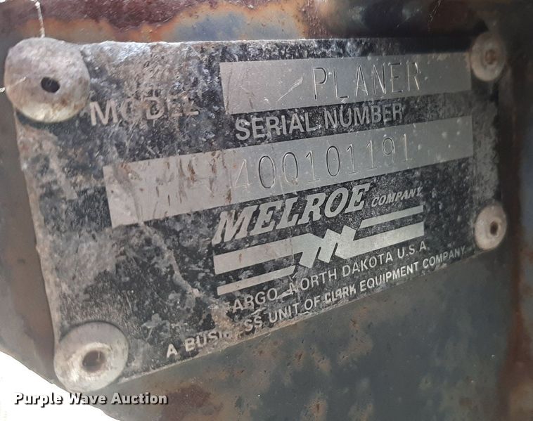 image for item NV9137 Bobcat  skid steer cold planer