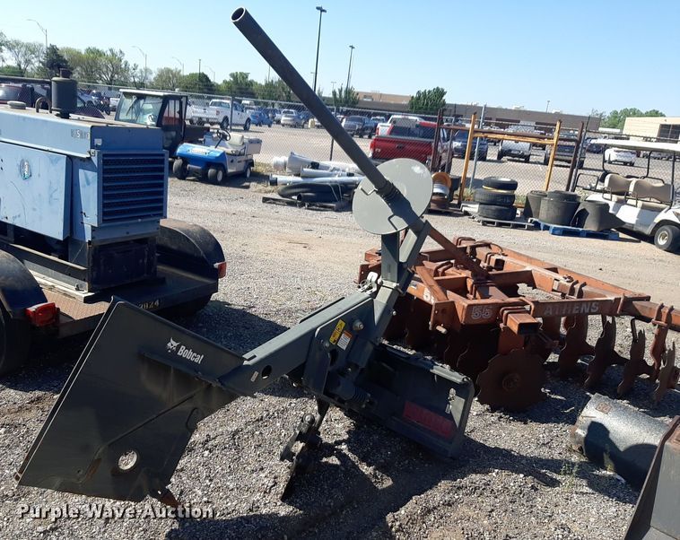 image for item NV9140 Bobcat skid steer silt fence installer