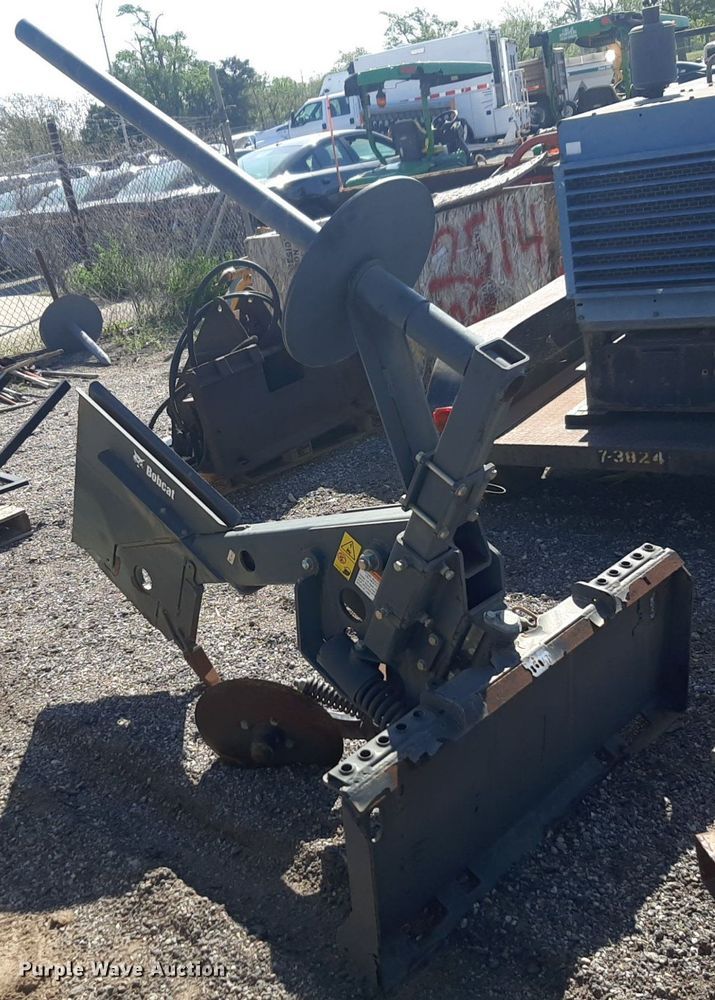 image for item NV9140 Bobcat skid steer silt fence installer