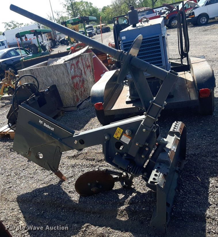 image for item NV9140 Bobcat skid steer silt fence installer