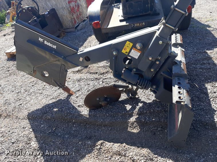 image for item NV9140 Bobcat skid steer silt fence installer