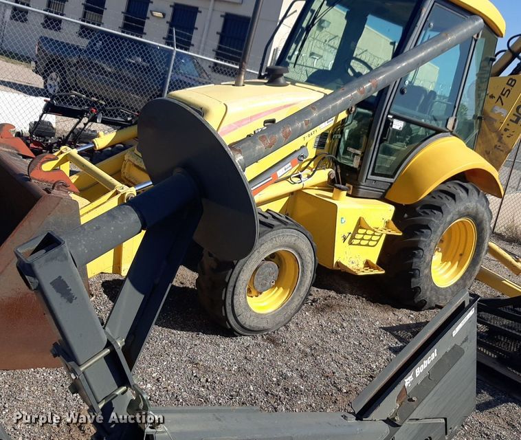 image for item NV9140 Bobcat skid steer silt fence installer