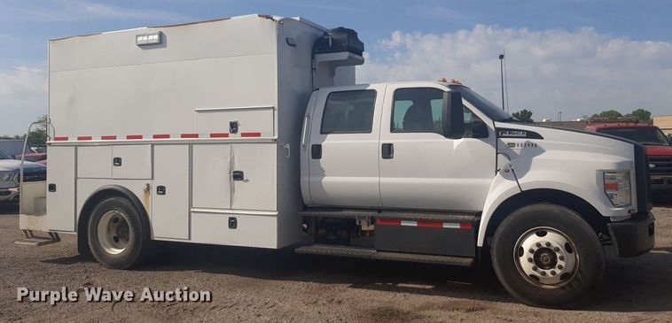 image for item NV9150 2017 Ford F750 Super Duty utility / service truck