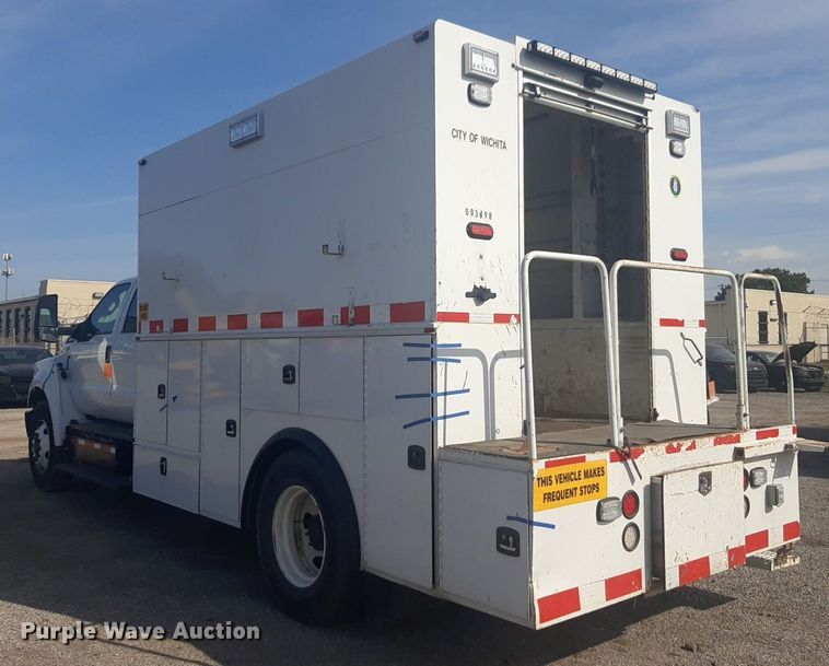 image for item NV9150 2017 Ford F750 Super Duty utility / service truck