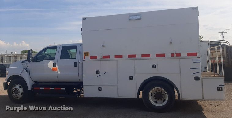 image for item NV9150 2017 Ford F750 Super Duty utility / service truck