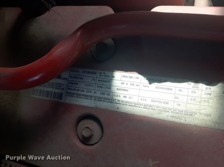 image for item NV9151 2011 Freightliner  MT55 box truck