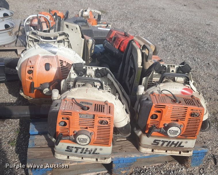 image for item NV9157 (6) backpack leaf blowers 