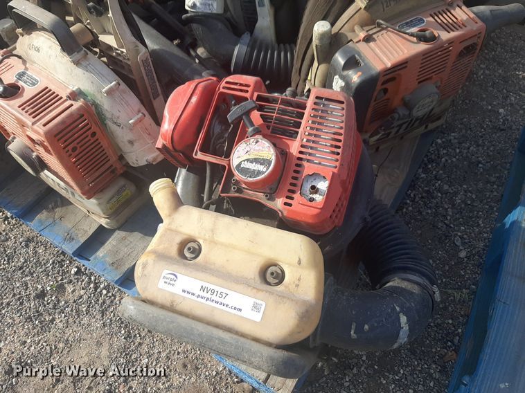 image for item NV9157 (6) backpack leaf blowers 