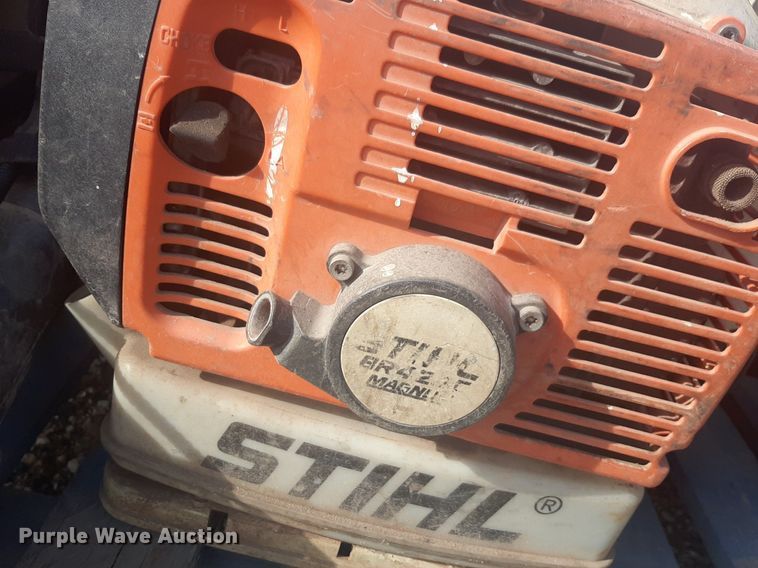 image for item NV9157 (6) backpack leaf blowers 