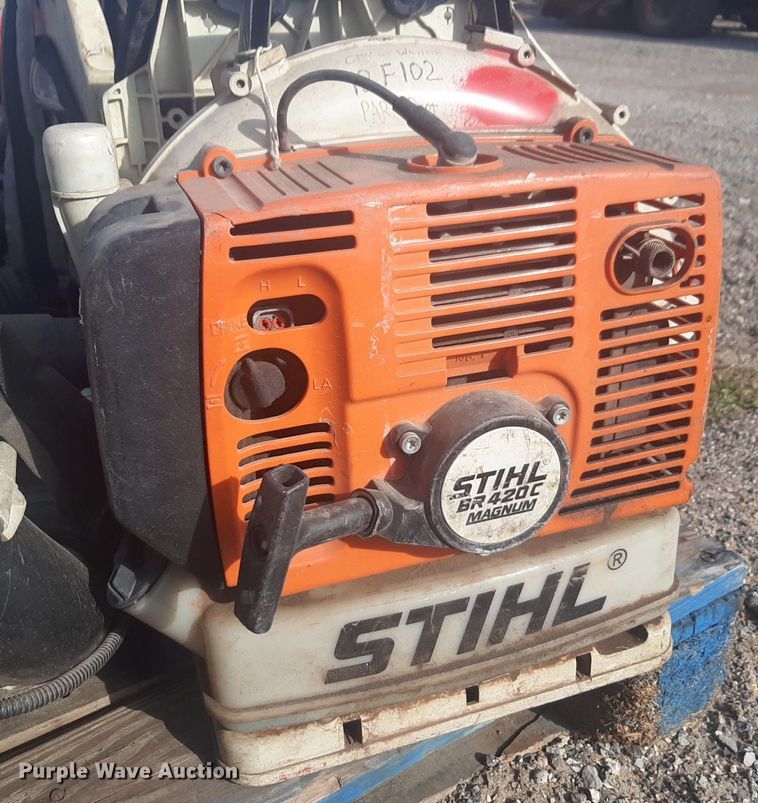 image for item NV9157 (6) backpack leaf blowers 