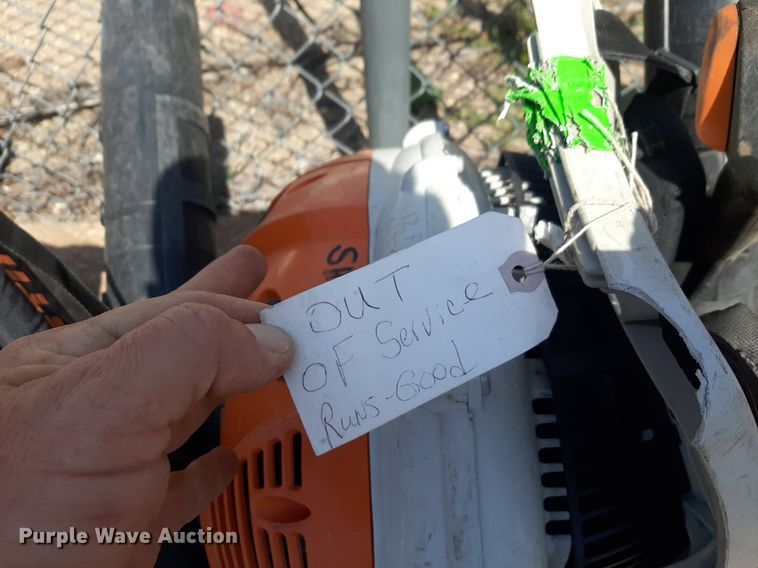 image for item NV9161 (7) Stihl BR700 backpack leaf blowers