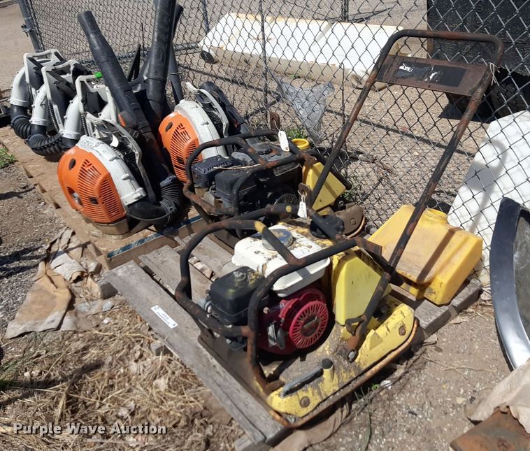 image for item NV9162 (2) Wacker plate compactors