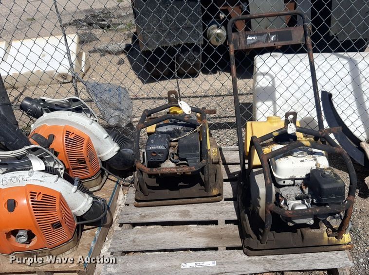 image for item NV9162 (2) Wacker plate compactors