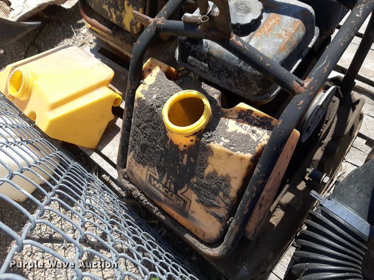 image for item NV9162 (2) Wacker plate compactors