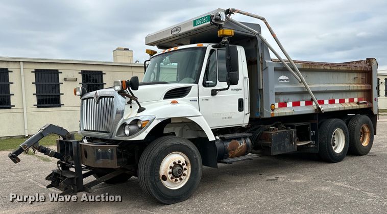 image for item NV9170 2010 International  7500 SFA dump truck