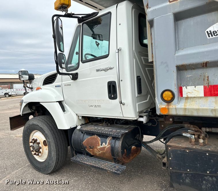 image for item NV9170 2010 International  7500 SFA dump truck