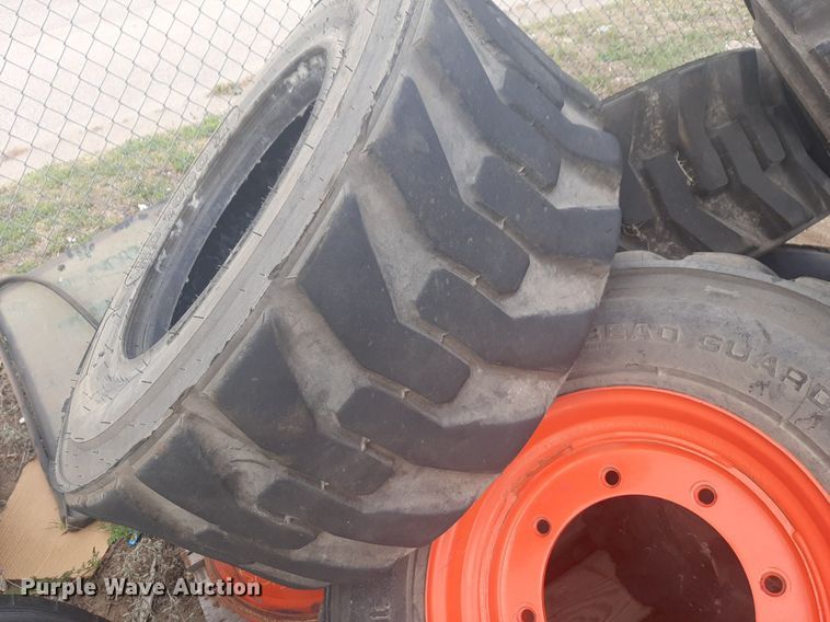 image for item NV9176 Skid steer tires and wheels