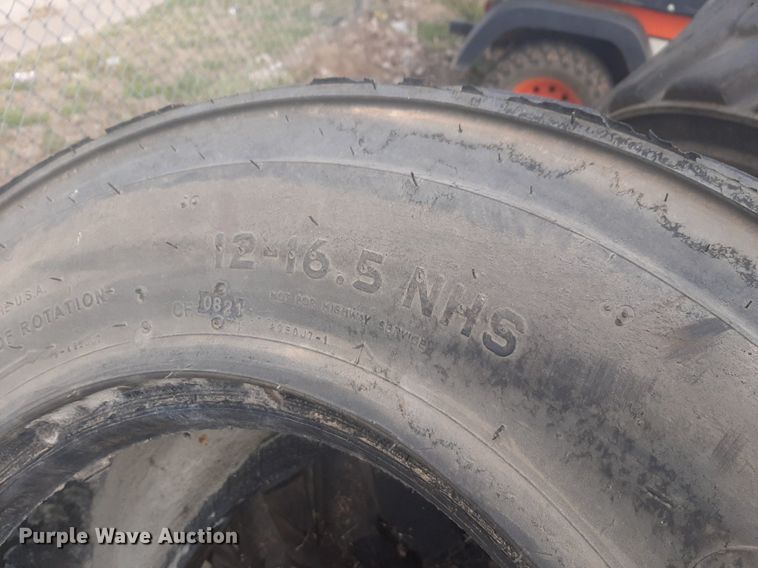 image for item NV9176 Skid steer tires and wheels