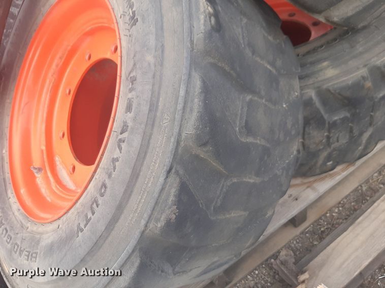 image for item NV9176 Skid steer tires and wheels