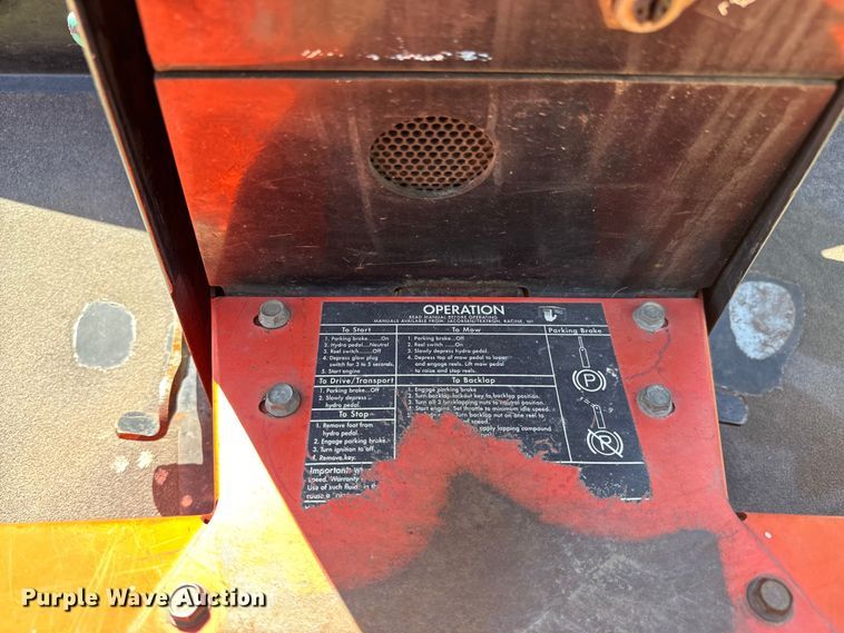 image for item NV9183 Jacobson  Tri-King 1900D reel mower