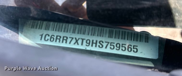 image for item NV9187 2017 Dodge Ram 1500 Crew Cab pickup truck