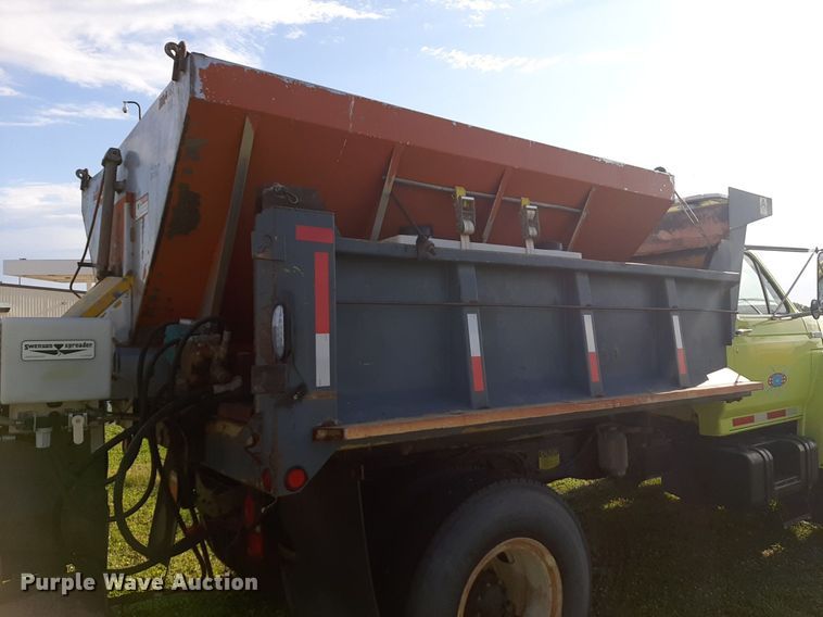 image for item NV9192 1987 Ford F700 dump truck