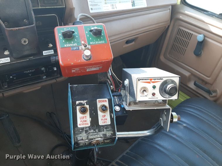 image for item NV9192 1987 Ford F700 dump truck