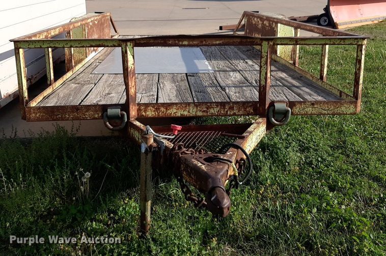 image for item NV9193 1985 Seminole equipment trailer