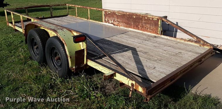 image for item NV9193 1985 Seminole equipment trailer