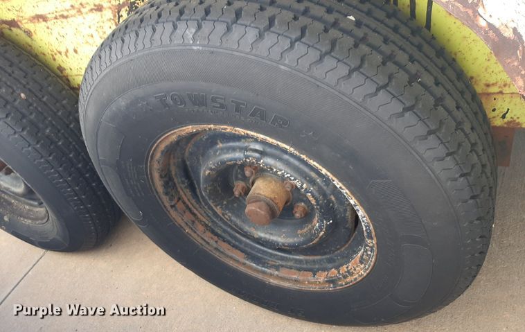 image for item NV9193 1985 Seminole equipment trailer