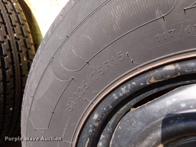 image for item NV9193 1985 Seminole equipment trailer