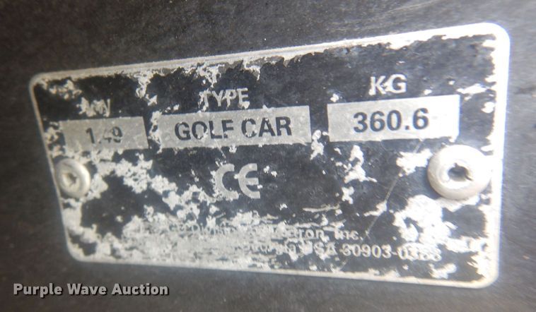 image for item NV9206 EZ-GO golf cart