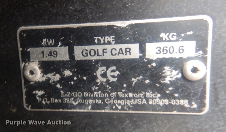 image for item NV9208 EZ-GO golf cart