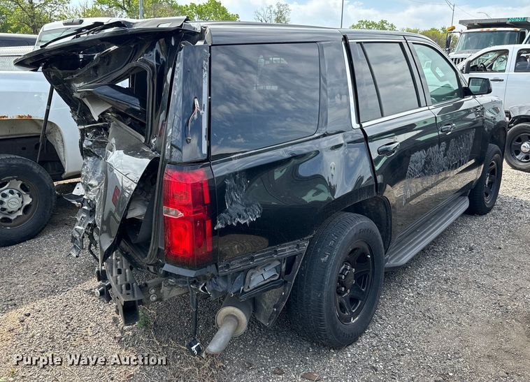 image for item NY9651 2017 Chevrolet  Tahoe Police SUV